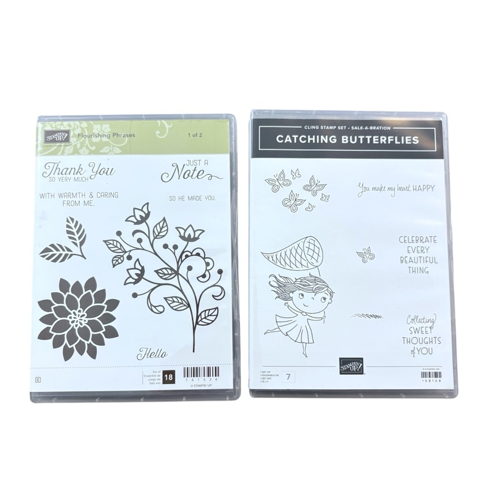 Stampin’ Up! Cling Stamps Lot